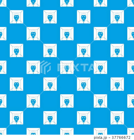 Man pattern seamless blue Man pattern seamless blue 37766672