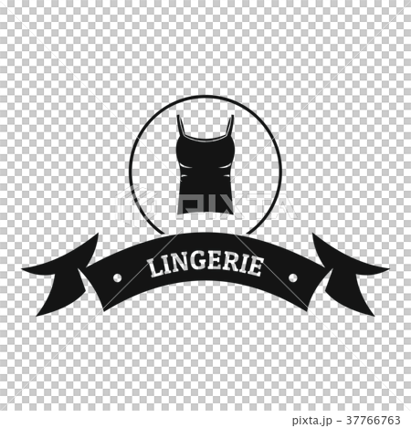 Lingerie fashion logo, simple black style Lingerie fashion logo, simple black style 37766763