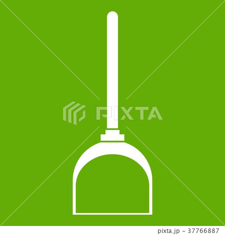 Scoop for cleaning icon green Scoop for cleaning icon green 37766887