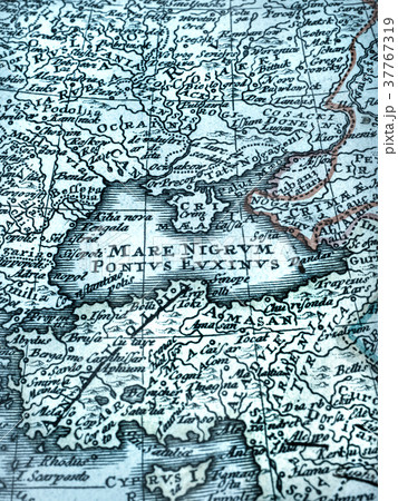 古い世界地図　黒海周辺地域 37767319