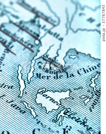 古地図　東南アジア 37767845