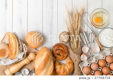 Homemade bread or bakery with equipment 37768758