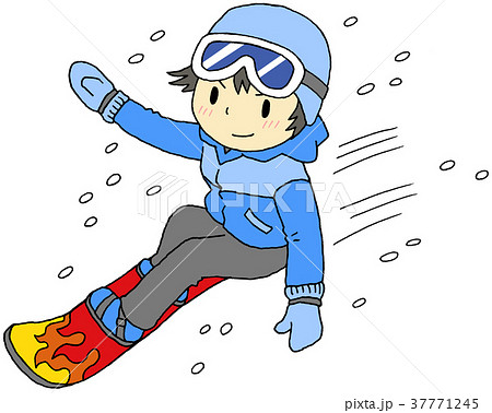 スノーボード　男の子 37771245