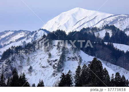 冬の浅草岳 福島県只見町 冬の浅草岳 福島県只見町 37773658