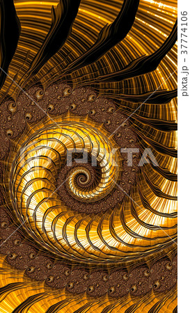 Spiral background - abstract digitally image 37774106