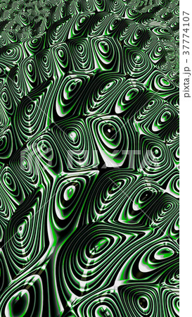 Gnarled concentric circles  37774107