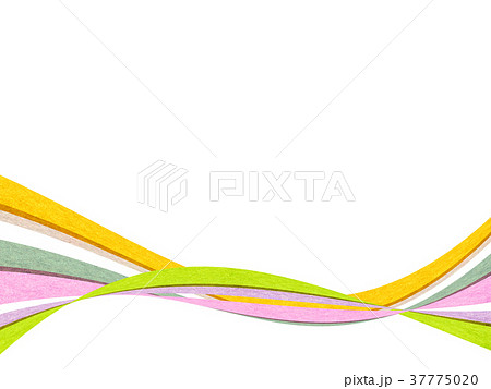 テクスチャー　ストライプ　フレーム 37775020