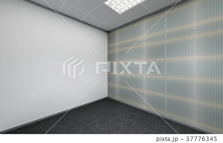 Modern Empty Room, 3D render interior design, mock up illustrati Modern Empty Room, 3D render interior design, mock up illustrati 37776345