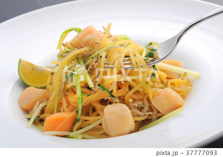 しらすと帆立のパスタ 37777093