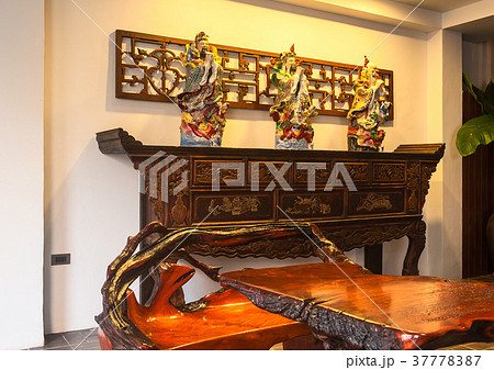 Reception and swimming pool of Thai hotel Reception and swimming pool of Thai hotel 37778387