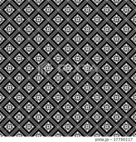 Floral pattern. Wallpaper baroque, damask. Floral pattern. Wallpaper baroque, damask. 37780217