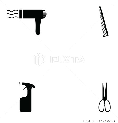 barber icon set barber icon set 37780233
