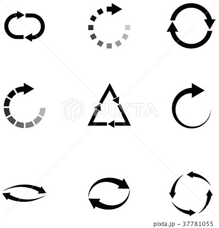 refresh icon set 37781055