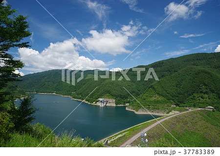 味噌川ダムと奥木曽湖 味噌川ダムと奥木曽湖 37783389