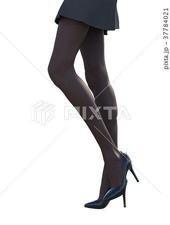 ストッキングイメージ 女性の脚 Perming3dcg イラスト素材のイラスト素材