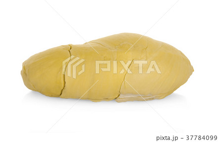 durian  white background. 37784099