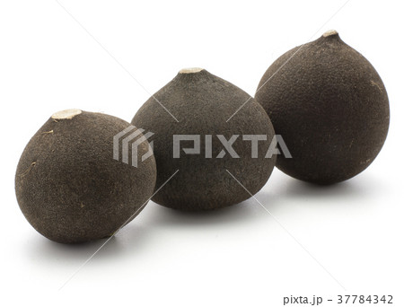 Black radish isolated on white 37784342