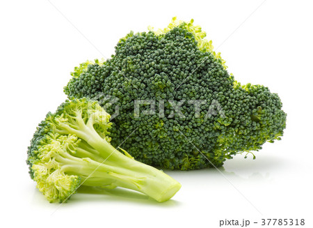 Broccoli isolated on white Broccoli isolated on white 37785318