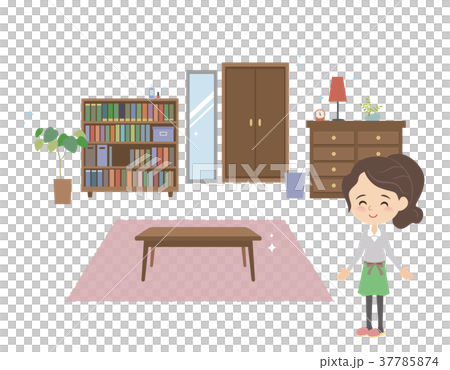 片付いた部屋 37785874