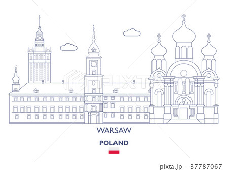 Warsaw City Skyline, Poland 37787067