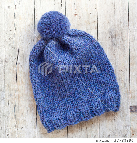 wool blue hat 37788390