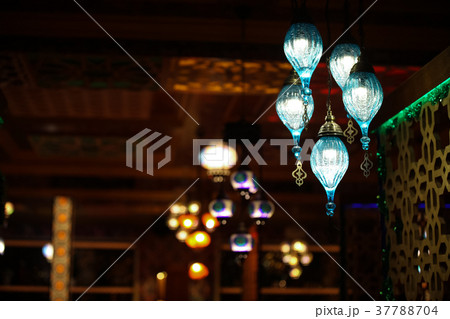 Arabic shining lamps. Arabic shining lamps. 37788704