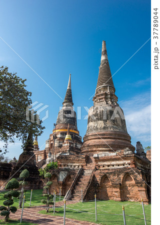 タイ　アユタヤ　ワット・ヤイ・チャイ・モンコン 37789044