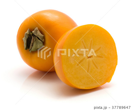Persimmon sharon isolated on white 37789647