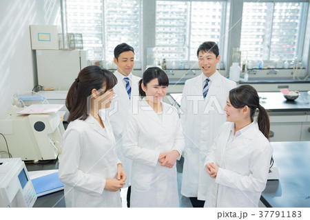 研究室、研究者、実験、病院 37791183