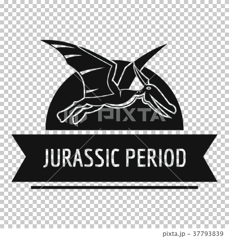 Jurassic cute logo, simple black style Jurassic cute logo, simple black style 37793839