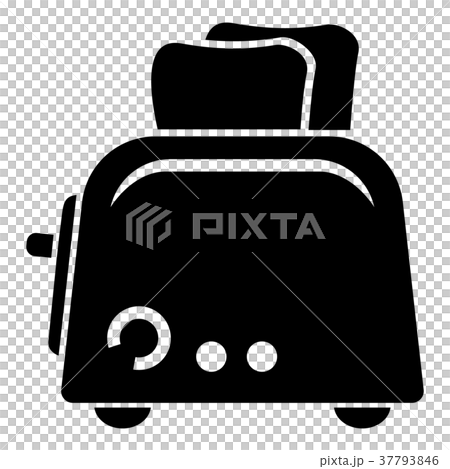 Toaster icon, simple black style Toaster icon, simple black style 37793846