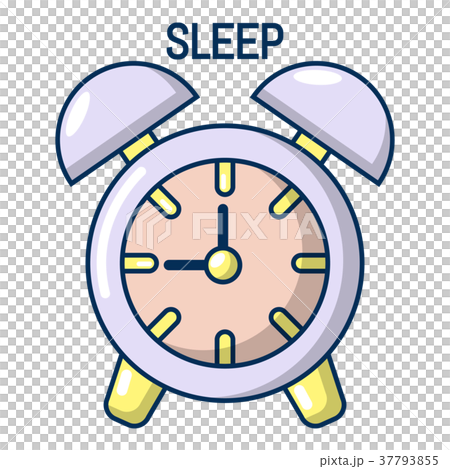 Alarm clock icon, cartoon style 37793855