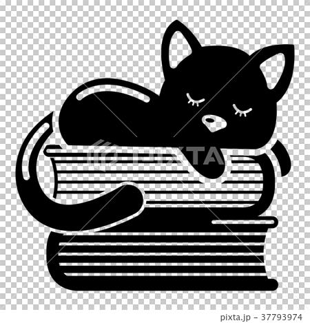 Cat Clipart-icon style cat simple drawing