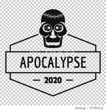 Zombie monster logo, simple black style Zombie monster logo, simple black style 37794122