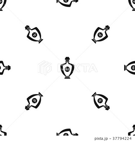 Perfume pattern seamless black Perfume pattern seamless black 37794224