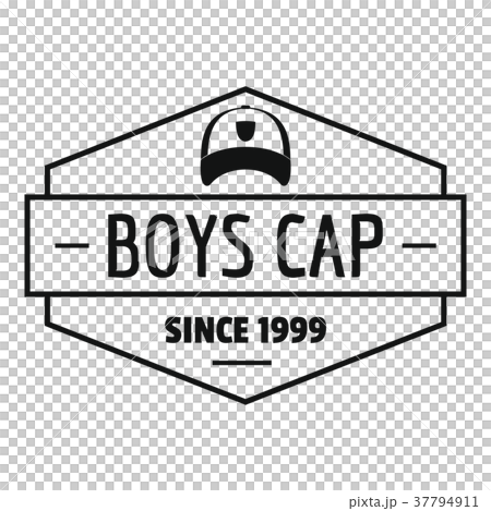 Cap logo, simple black style Cap logo, simple black style 37794911