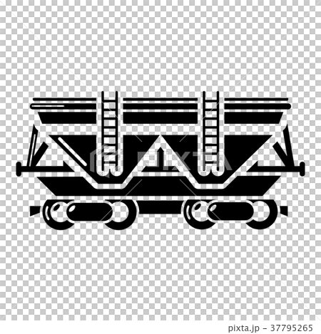 Wagon icon, simple style 37795265