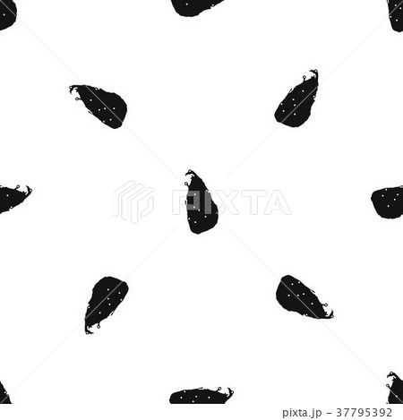 Map of Sri Lanka pattern seamless black 37795392