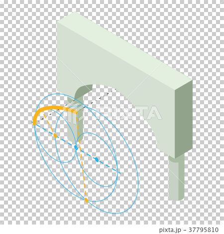 Arch old icon, isometric 3d style 37795810