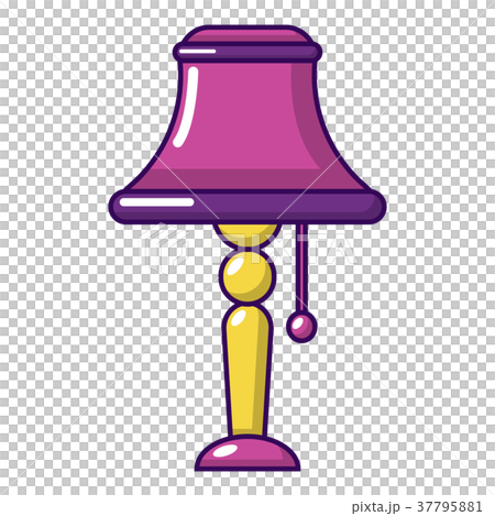 插图素材: kitchen lamp icon, cartoon style