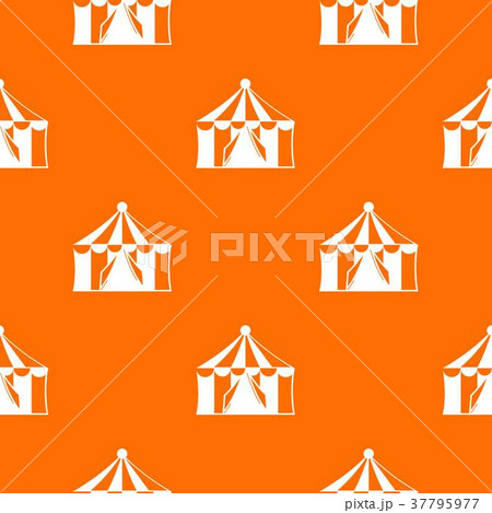 Circus tent pattern seamless 37795977