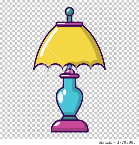 Shade lamp icon, cartoon style 37795993