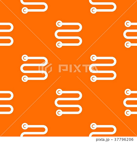 Heated towel rail pattern seamless 37796206
