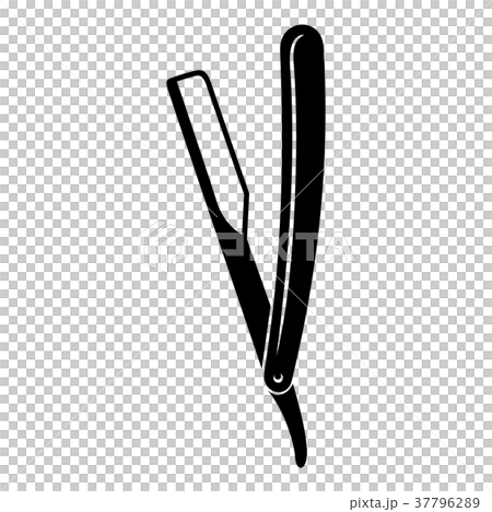 Razor icon, simple style 37796289