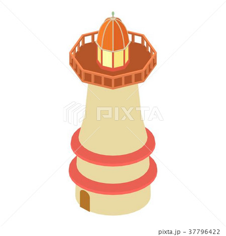 Lighthouse icon, isometric 3d style Lighthouse icon, isometric 3d style 37796422