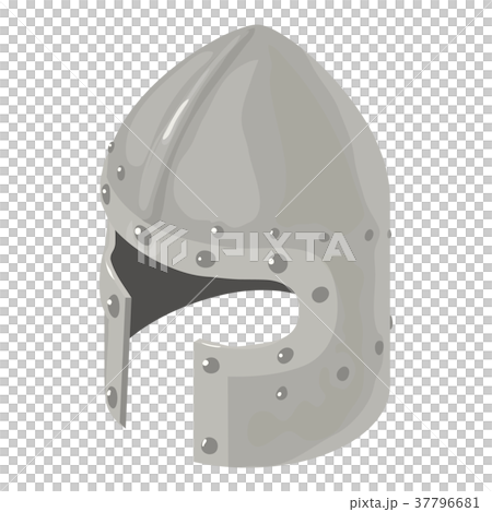 Helmet knight military icon, isometric 3d style 37796681