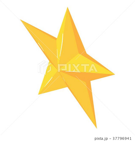 Christmas star icon, isometric 3d style Christmas star icon, isometric 3d style 37796941