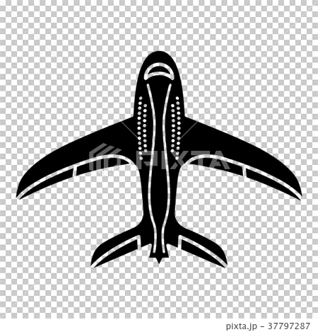 Aircraft icon, simple style Aircraft icon, simple style 37797287
