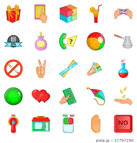 Feedback icons set, cartoon style Feedback icons set, cartoon style 37797290