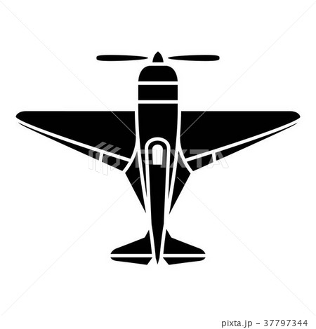 Small plane icon, simple style 37797344